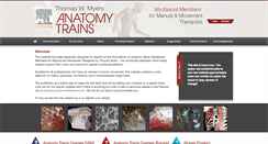 Desktop Screenshot of myersmyofascialmeridians.com